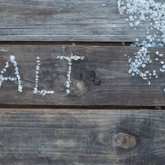 甘さのそばにあるもの ～ 塩という存在 ～